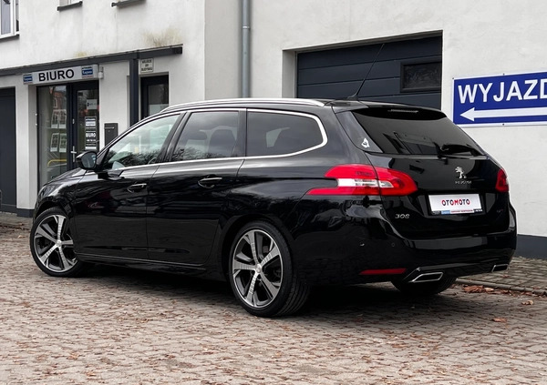 Peugeot 308 cena 61700 przebieg: 99106, rok produkcji 2015 z Chojnice małe 436